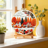 Autumn in the Forest Embroidery Kit