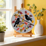 Two Crows Embroidery Kit