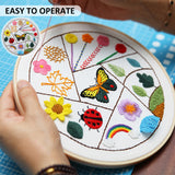 3-Piece Beginner Embroidery Technique Kit Kits For Stitchers