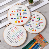3-Piece Beginner Embroidery Kit Set Kits For Stitchers