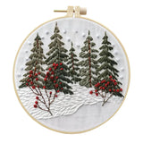 Autumn Pumpkin Bouquet Embroidery Kit