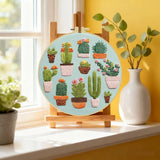 Cactus Embroidery Kit