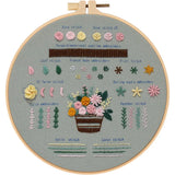 3-Piece Beginner Embroidery Starter Kit Kits For Stitchers