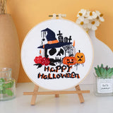 Spooky Halloween Embroidery Kit Collection – 7 Designs