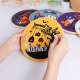Spooky Halloween Embroidery Kit – Set of 4