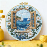 Window View Embroidery Starter Kit