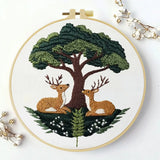 Forest Deer Embroidery Kit