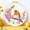Robin Blossom Embroidery Kit Kits For Stitchers