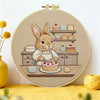 Rabbit Cake Maker Embroidery Starter Kit