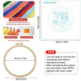 Floral Angel Embroidery Kit Kits For Stitchers