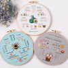3-Piece Beginner Embroidery Practice Kit Kits For Stitchers