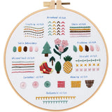 3-Piece Beginner Embroidery Starter Kit Kits For Stitchers