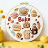 Cozy Bake & Coffee Embroidery Kit Kits For Stitchers