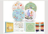 4-Piece Beginner Embroidery Learning Kit Kits For Stitchers