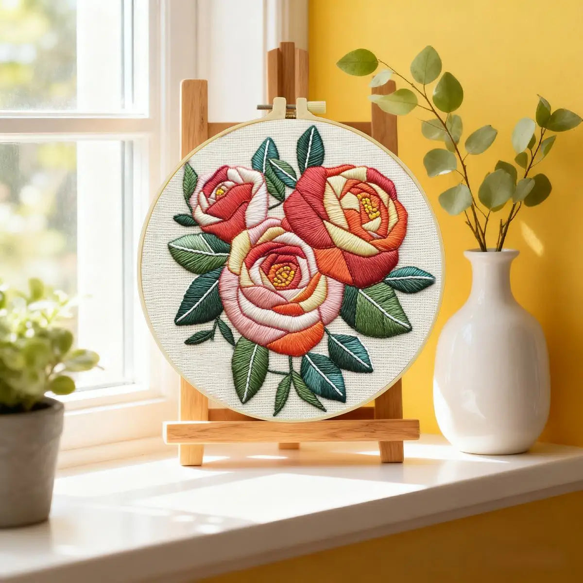Rose Embroidery Starter Kit