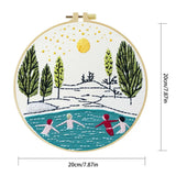 Playing in the River Embroidery Kit