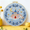 Enchanted Unicorn Castle Embroidery Kit Kits For Stitchers