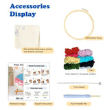 Cute Halloween Characters Embroidery Kit Collection – 6 Designs
