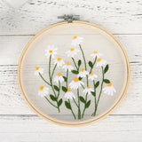 Transparent Double-Sided Flower Embroidery Starter Kit