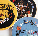 Spooky Halloween Embroidery Kit – Set of 4