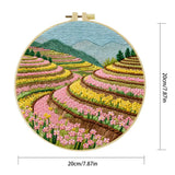 Terraced Fields Embroidery Kit