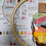 4-Stage Beginner Embroidery Learning Kit Kits For Stitchers