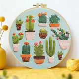 Cactus Embroidery Kit