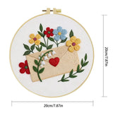 Love Letter & Wildflowers Embroidery Kit Kits For Stitchers