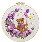 Moon Bear Embroidery Starter Kit