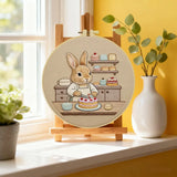 Rabbit Cake Maker Embroidery Starter Kit