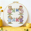 Hardworking Little Bear Embroidery Starter Kit