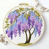 Wisteria Embroidery Kit
