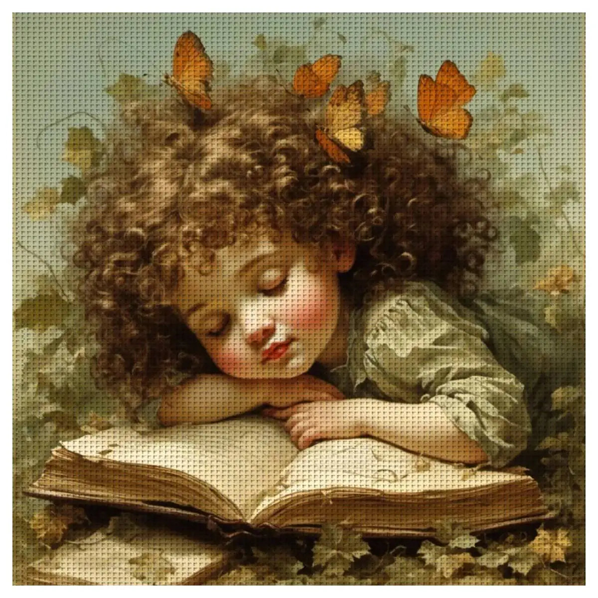 Dreaming Over a Storybook Cross Stitch Kit 📖🦋✨