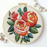 Rose Embroidery Starter Kit