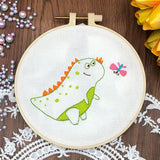 Animal Friends Beginner Embroidery Kit Kits For Stitchers