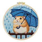 Dachshund’s Midnight Snack Embroidery Kit Kits For Stitchers