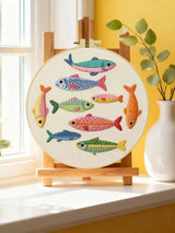 Colorful Fish Embroidery Kit Kits For Stitchers
