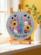Skeleton Hand Embroidery Starter Kit
