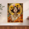 Sunflower Muse Cross Stitch Kit 🌻🧵✨