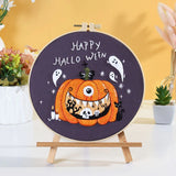 Spooky Halloween Embroidery Kit Collection – 6 Designs