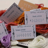 Embroidery Stitch Guide Book Kits For Stitchers