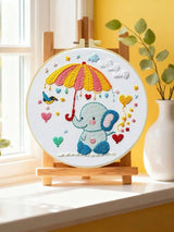 Baby Elephant Embroidery Kit