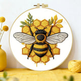 Bee Embroidery Kit