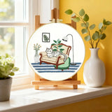 Cozy Cat Armchair Embroidery Kit Kits For Stitchers