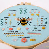 3-Piece Beginner Embroidery Practice Kit Kits For Stitchers