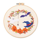 Cute Halloween Embroidery Kit Collection – 6 Designs