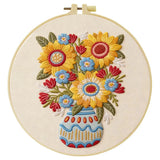 Retro Vase Embroidery Starter Kit