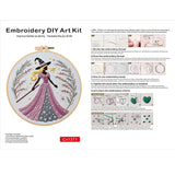 Magical Witches Embroidery Kit – Set of 3