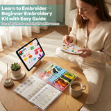 Beginner Embroidery Stitch Sampler Kit Kits For Stitchers