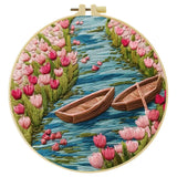 Small Sailboat Embroidery Kit